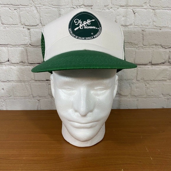 Vintage Ccc Highway Inc Snapback Trucker Hat - Picture 3 of 10